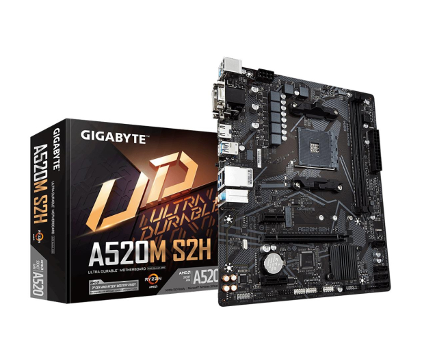 GIGABYTE A520M S2H - 609281 - zdjęcie